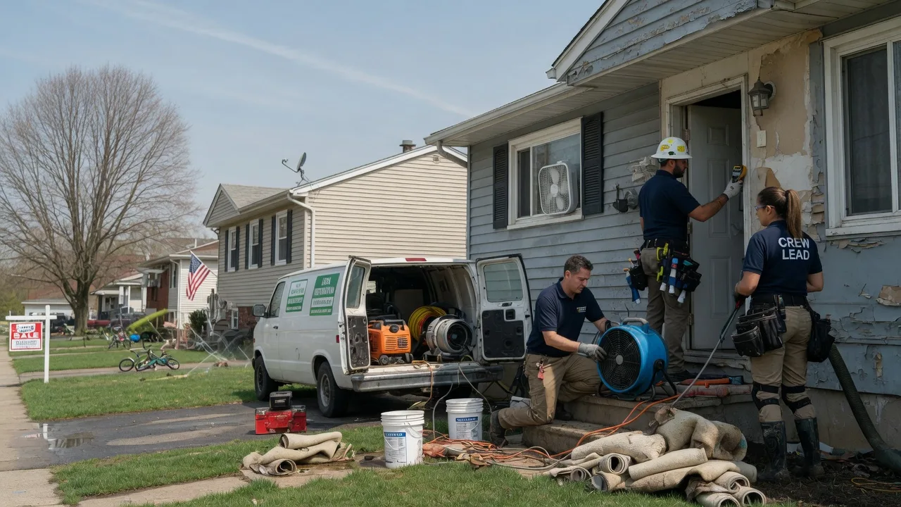 Flood Cleanup in Harpersville, AL near me