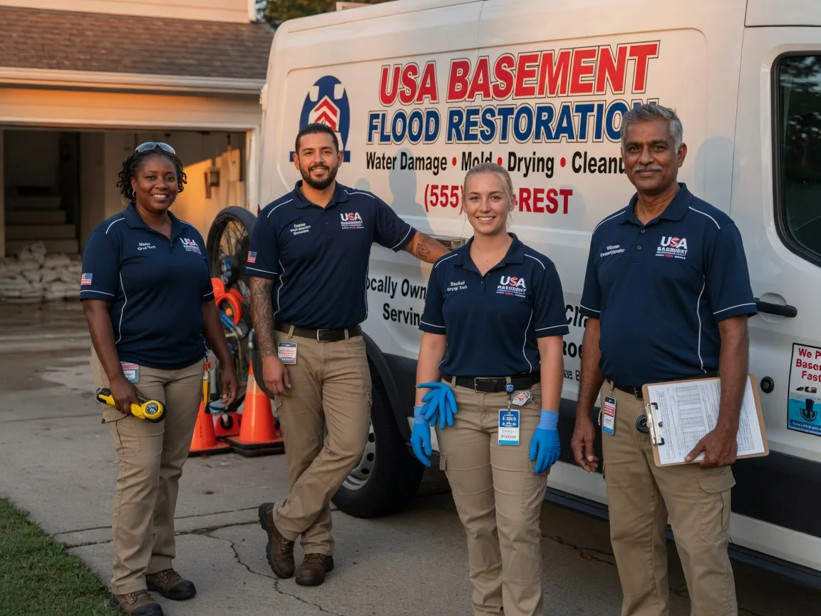 Basement Flood Cleanup company in Harpersville, AL